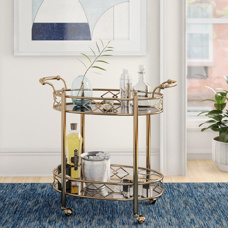 Cocktails On Wheels 21 Cool And Best Bar Carts For Your Apartment